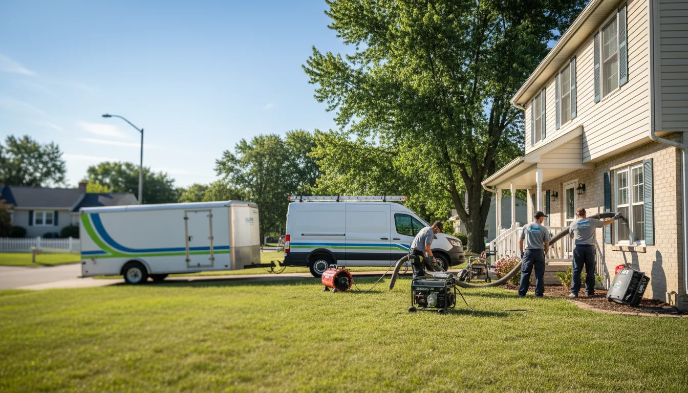 Flooded Basement Restoration And Cleanup With Repair in Arcadia, MI near me